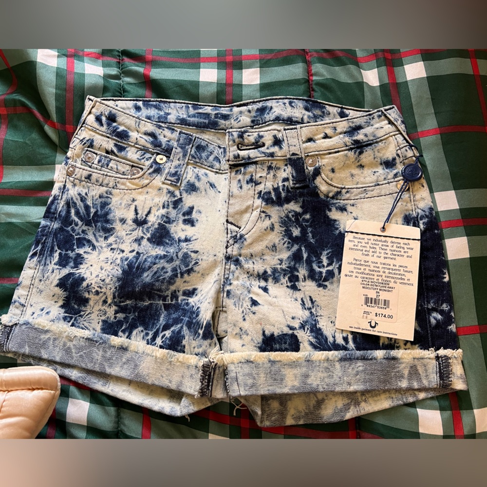 True Religion shorts.